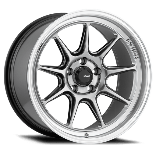 Konig Countergram 18x10.5B 5x114.3 ET20 Hyper Chrome / Machined Lip - Lunaticsco