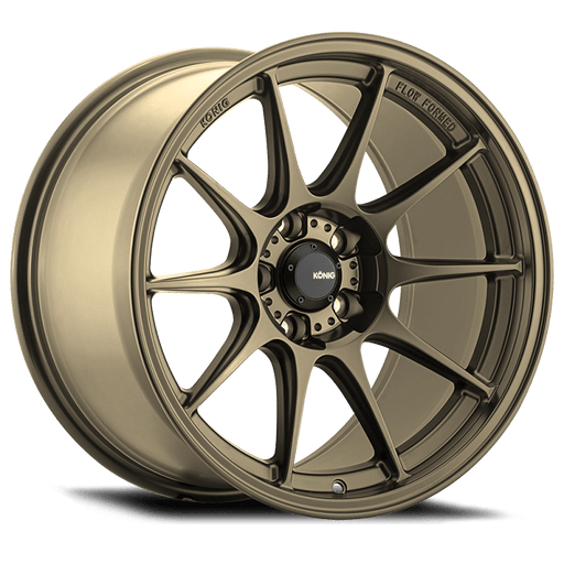 Konig Dekagram 17x8 5x114.3 ET40 Gloss Bronze - Lunaticsco