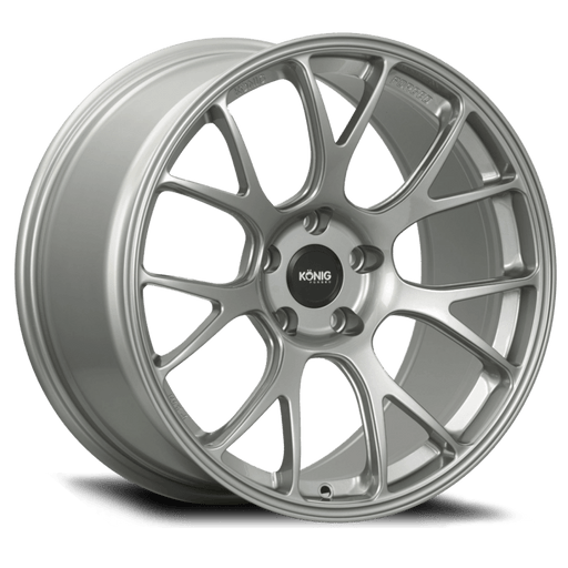 Konig Forged F1M 18X10.5 5X114.3 ET25 Ash Silver Knurled Bead - Lunaticsco