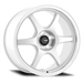 Konig Hexaform 18X8.5 5X114.3 ET43 Gloss White Flow Formed - Lunaticsco