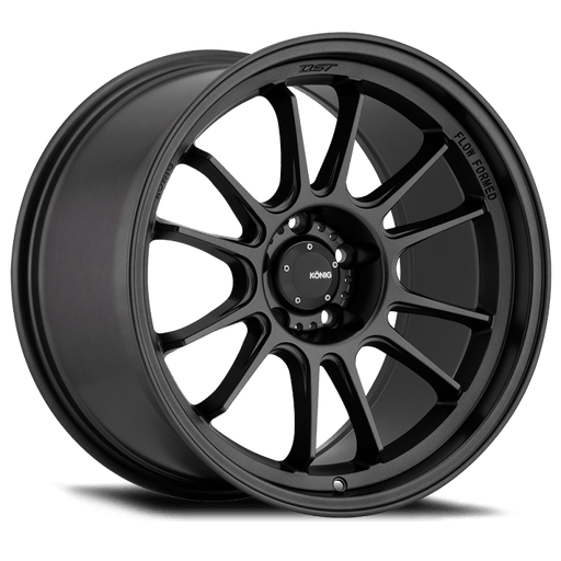 Konig Hypergram 17x9 5x114.3 ET40 Matte Black - Lunaticsco