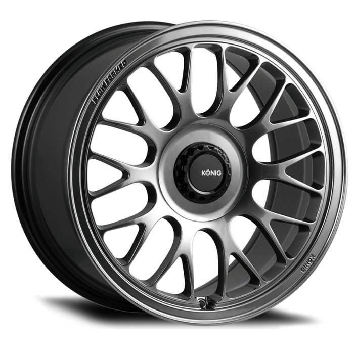 Konig MRK1 17X8 5X114.3 ET40 Hyper Carbon - Gloss Black Gear Cap/Logo/Cover Plate - Lunaticsco