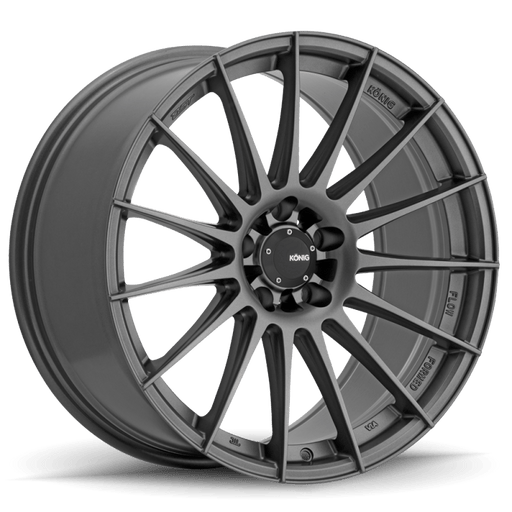 Konig Rennform 17x8 5x114.3 ET35 Matte Grey - Lunaticsco