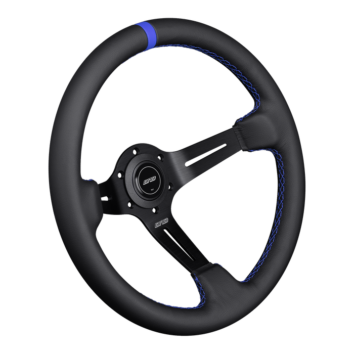 DND Performance Leather Steering Wheel 350mm 75mm Deep