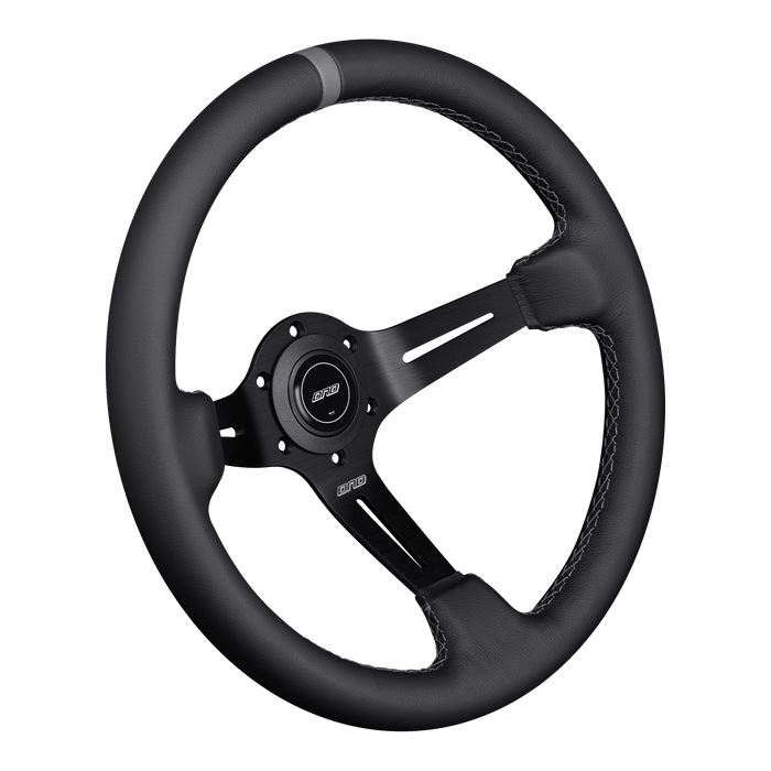 DND Performance Leather Steering Wheel 350mm 75mm Deep