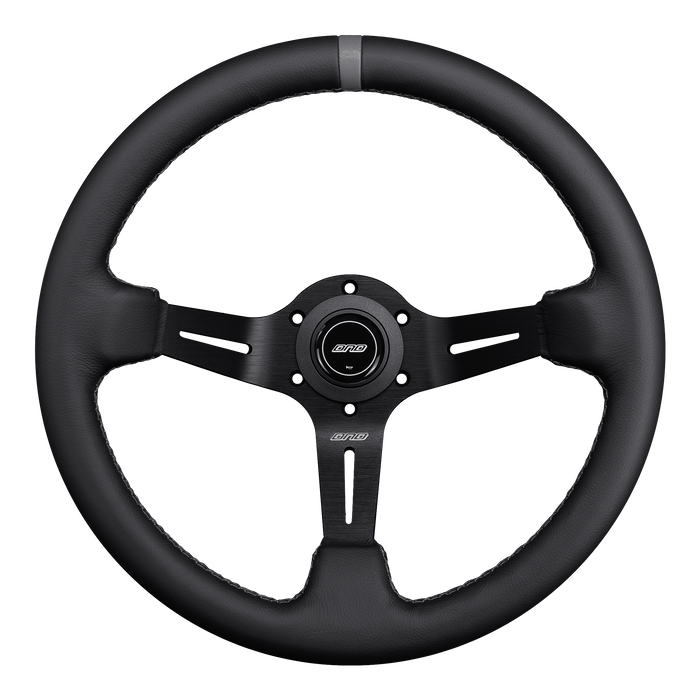 DND Performance Leather Steering Wheel 350mm 75mm Deep