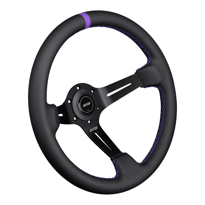 DND Performance Leather Steering Wheel 350mm 75mm Deep