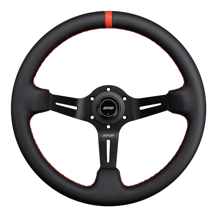 DND Performance Leather Steering Wheel 350mm 75mm Deep