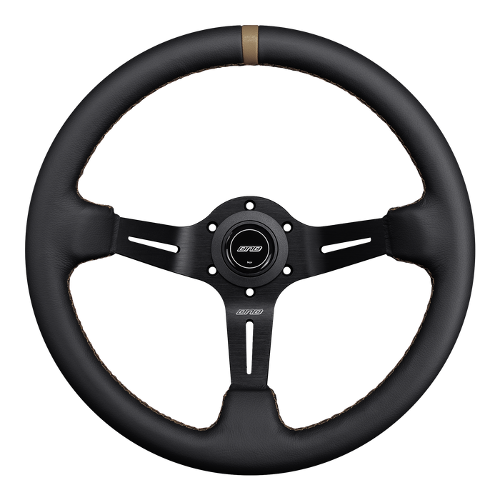 DND Performance Leather Steering Wheel 350mm 75mm Deep