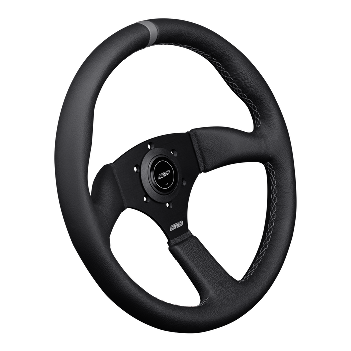 DND Performance Leather Steering Wheel 350mm 50mm Deep