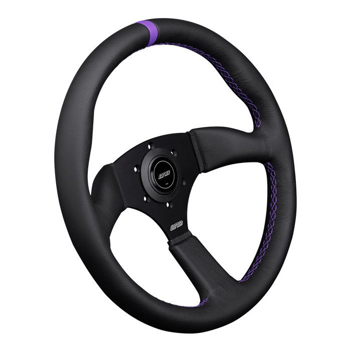 DND Performance Leather Steering Wheel 350mm 50mm Deep