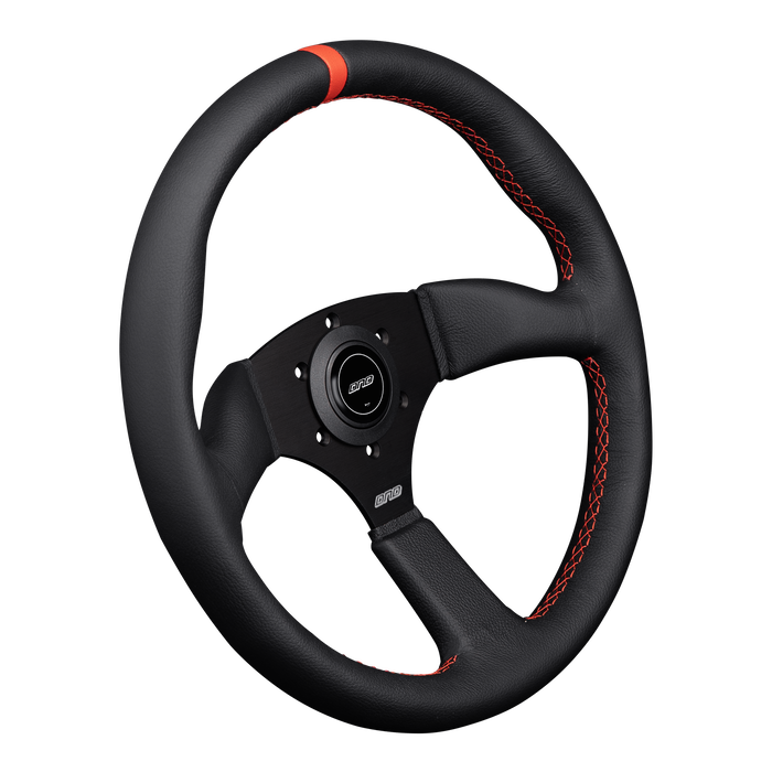 DND Performance Leather Steering Wheel 350mm 50mm Deep