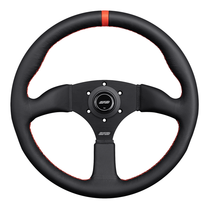 DND Performance Leather Steering Wheel 350mm 50mm Deep