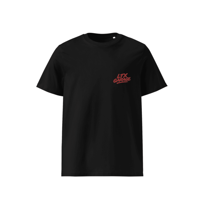 LTX Garage 3SGE BEAMS Engine Heavy Weight Black T-Shirt - Lunaticsco