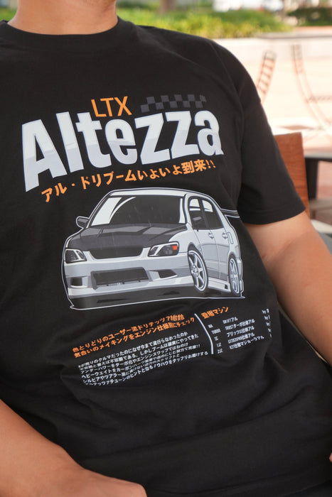 LTX Garage Altezza Drift Magazine Heavy Weigh T-Shirt - Lunaticsco