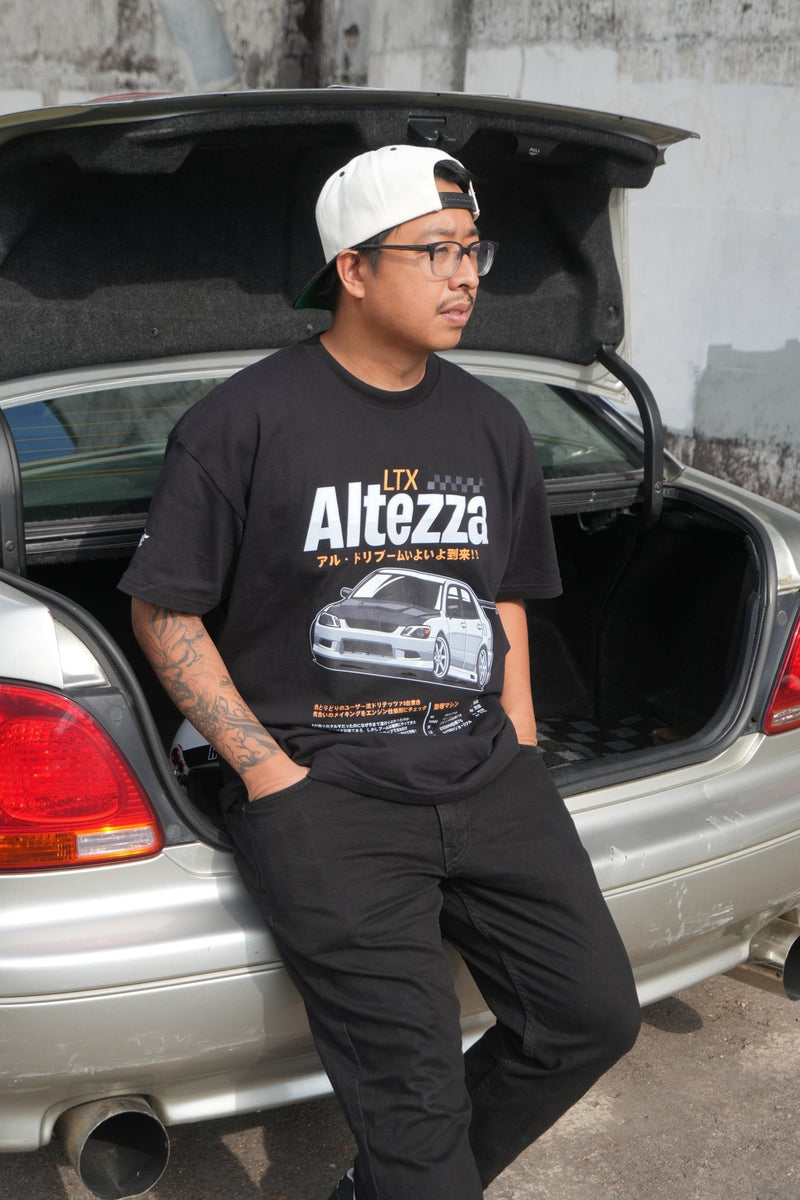 LTX Garage Altezza Drift Magazine Heavy Weigh T-Shirt - Lunaticsco