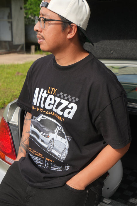 LTX Garage Altezza Drift Magazine Heavy Weigh T-Shirt - Lunaticsco