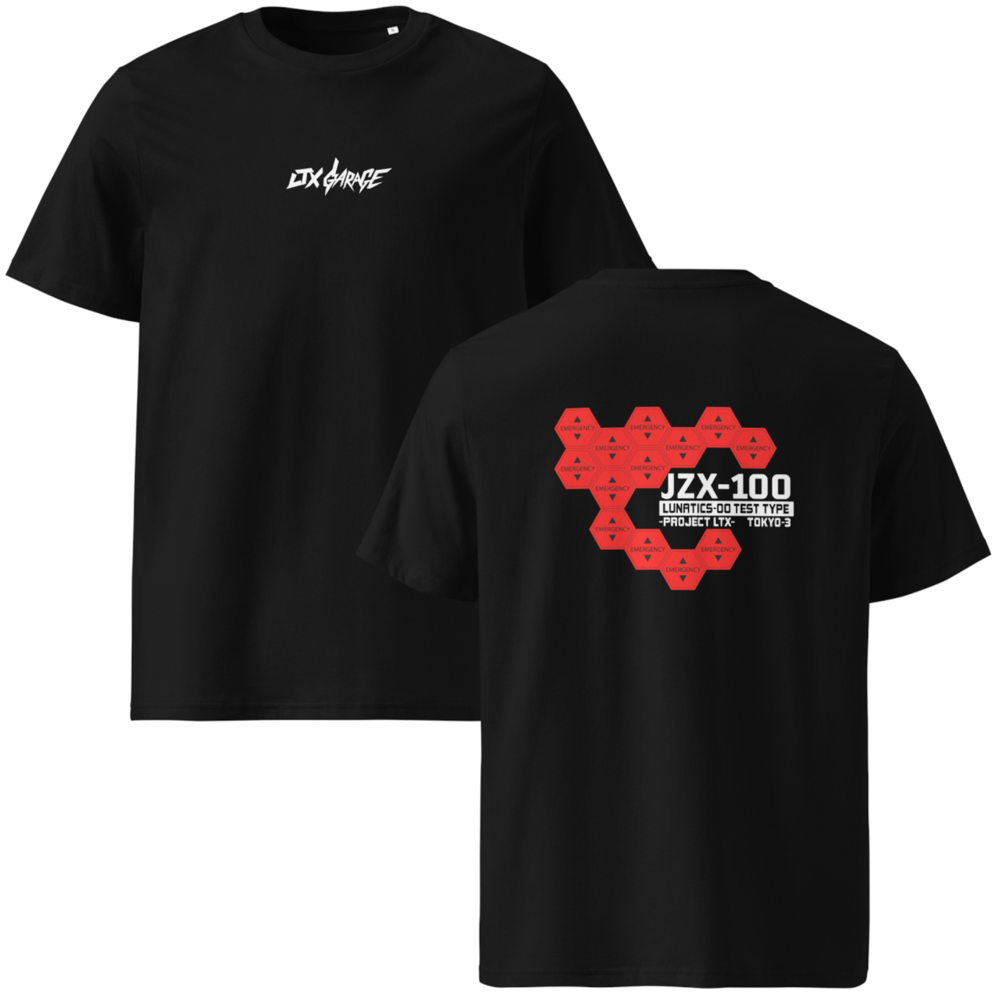 LTX Garage JZX100 Tee | Heavy Weight Evangelion-Inspired Tokyo-3