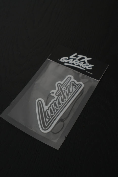 LTX Garage Lunatics Logo Air Freshener (Black Ice) - Lunaticsco