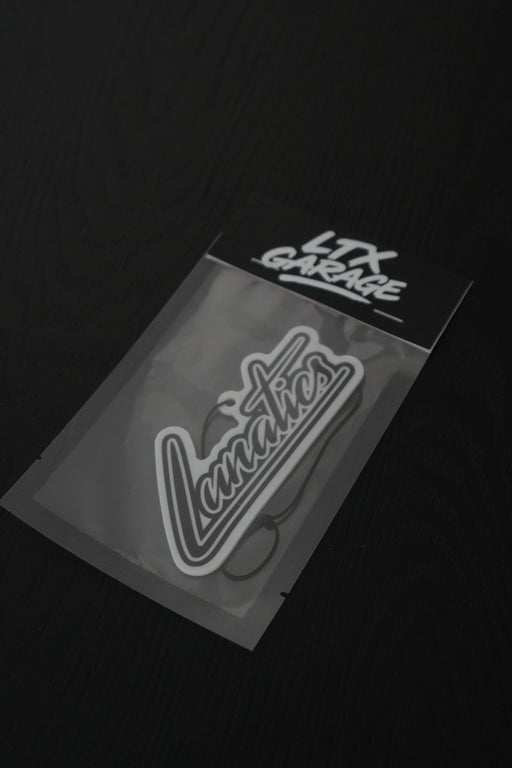 LTX Garage Lunatics Logo Air Freshener (Black Ice) - Lunaticsco