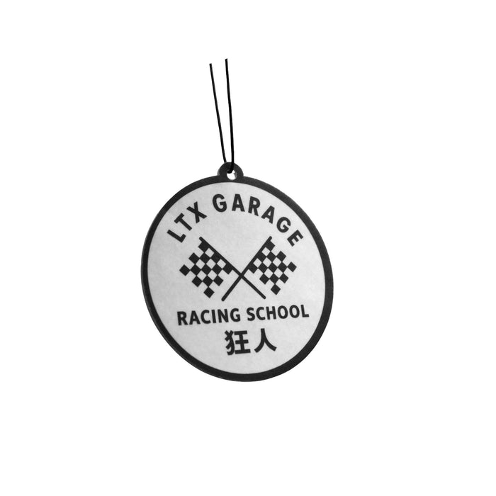 LTX Garage Racing School New Car Hanging Air Freshener - Lunaticsco