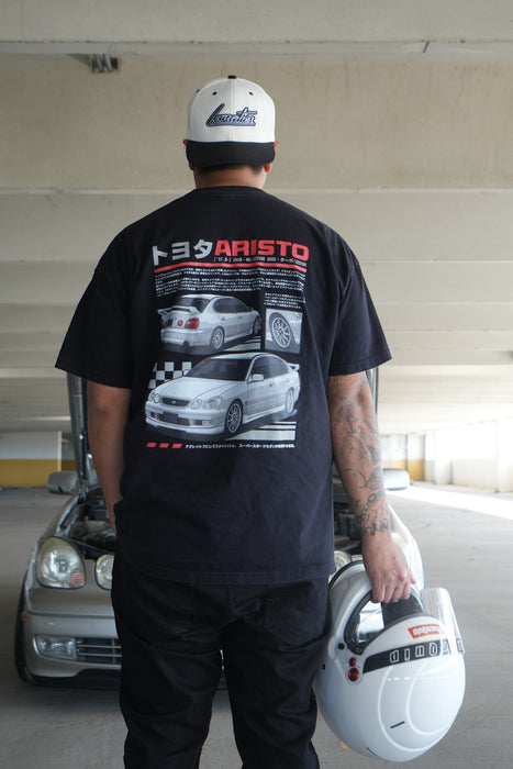 LTX Garage Toyota Aristo | Lexus GS Heavy Weight T-Shirt - Lunaticsco