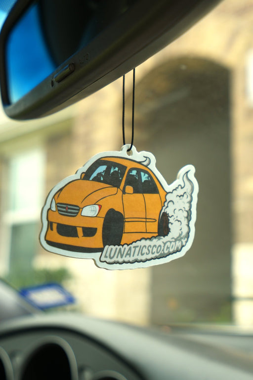 LTX Garage Yellow IS300 Drift Air Freshener (Citrus) - Lunaticsco