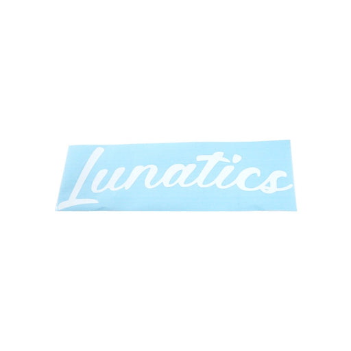 LUNATICS Large Die-Cut Sticker 22" Window Banner - Lunaticsco