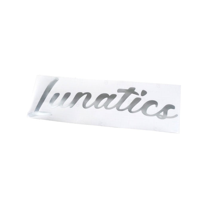 LUNATICS Large Die-Cut Sticker 22" Window Banner - Lunaticsco