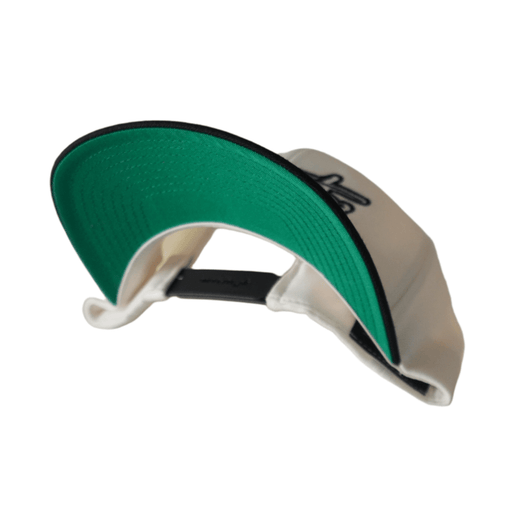 Lunatics Logo Snapback Black & Green Brim - Lunaticsco