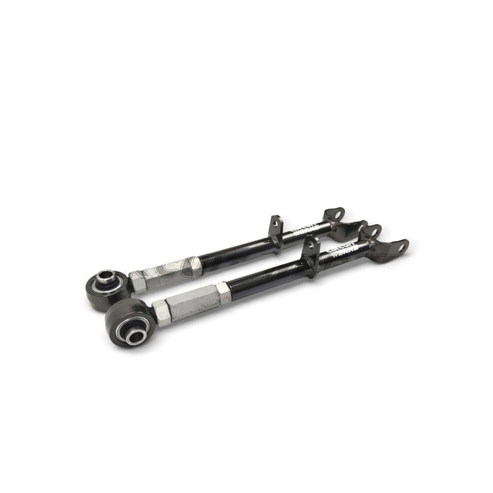 Lunaticsco Circuit Werks adjustable rear lower control arms for Toyota Cressida MX83 and JZX81 in black finish
