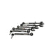 Lunaticsco Circuit Werks adjustable rear suspension arm kit for Toyota Cressida MX83 and JZX81 in black metal finish