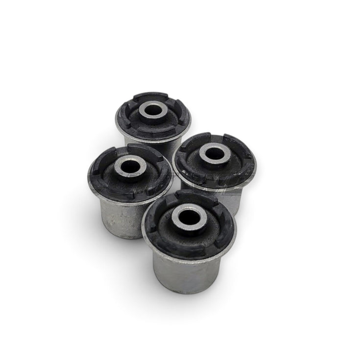 Lunaticsco Circuit Werks hardened rubber front upper control arm bushings for Lexus IS and GS performance suspension.