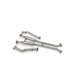 Lunaticsco Circuit Werks polished stainless steel headers-back exhaust system for Lexus GS F with resonated mid-pipes