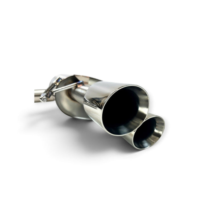 Lunaticsco Circuit Werks polished stainless steel dual exhaust tips for Lexus GS F performance exhaust system