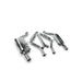Lunaticsco Circuit Werks dual cat-back exhaust system for Lexus SC300 with polished stainless steel mufflers and tips