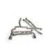 Lunaticsco Circuit Werks stainless steel dual exit straight pipe exhaust system for Toyota 86 and GR86