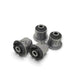 Lunaticsco Circuit Werks hardened rubber front upper control arm bushings for Lexus IS and GS models.