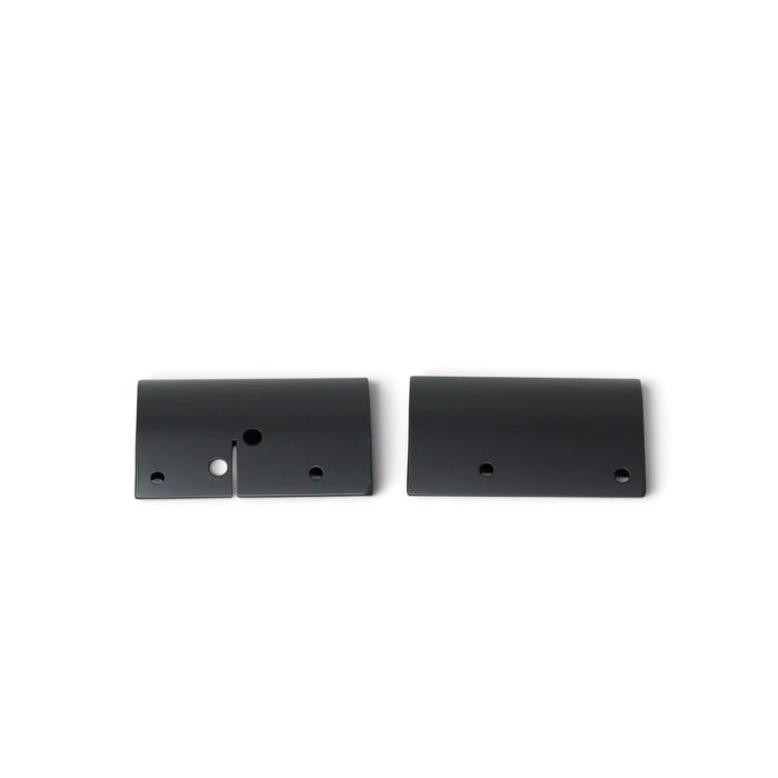 Lunaticsco Circuit Werks matte black aluminum ram air intake duct scoops for Lexus IS F