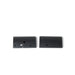 Lunaticsco Circuit Werks matte black aluminum ram air intake duct scoops for Lexus IS F