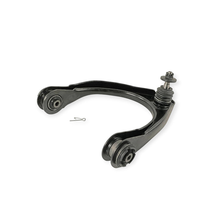 Lunaticsco MOOG front left upper control arm and ball joint assembly for Lexus IS300 with black metal finish