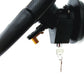 Lunaticsco NRG black steering wheel quick tilt system with locking mechanism and key for easy vehicle entry