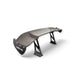 Lunaticsco NRG carbon fiber universal 69-inch spoiler with branded end plates and black mounting brackets