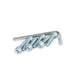 Lunaticsco NRG silver steering wheel hub spacer mounting bolts and hex key tool for adjustable steering positioning