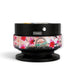 Lunaticsco NRG Gen 2.0 quick release with black body and sakura floral pattern ring for aftermarket steering wheels