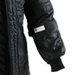 LunaticsCo RaceQuip black Nomex-blend SFI-20 racing jacket sleeve with SFI certification tag and ribbed cuff