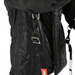 LunaticsCo RaceQuip SFI-20 black racing jacket showing the side harness attachment point and durable Nomex construction