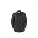 Back view of a black RaceQuip SFI-20 Nomex racing jacket with SFI certification tag by LunaticsCo