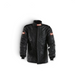 LunaticsCo RaceQuip black SFI-20 multi-layer Nomex-blend racing jacket with high collar and protective fire rating.