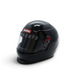 LunaticsCo RaceQuip PRO25 full face racing helmet in flat black with a clear polycarbonate shield and SA2025 rating.